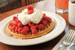 Waffles on Pancake House Menu